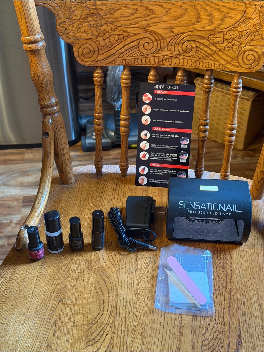 Sensational Gel Nail Starter Kit with a Pro 3060 LED Lamp
By ~Nailene